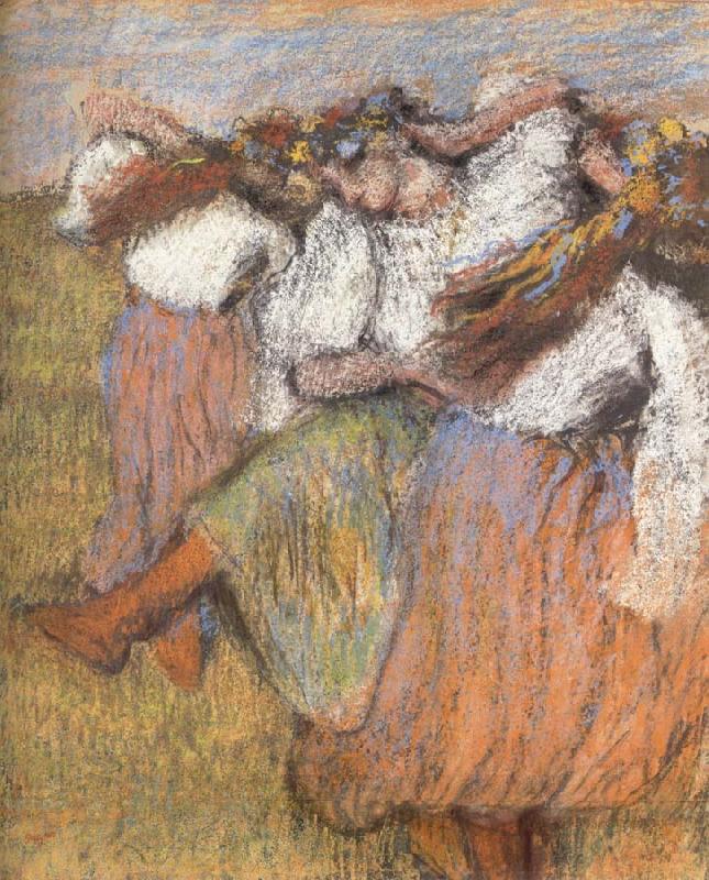 Edgar Degas Russian Dancers